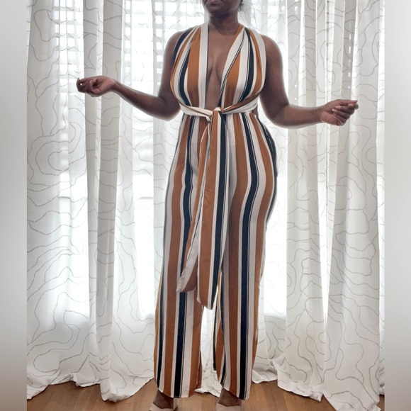 Multi Stripe Jumpsuit!! - Picture 4 of 7